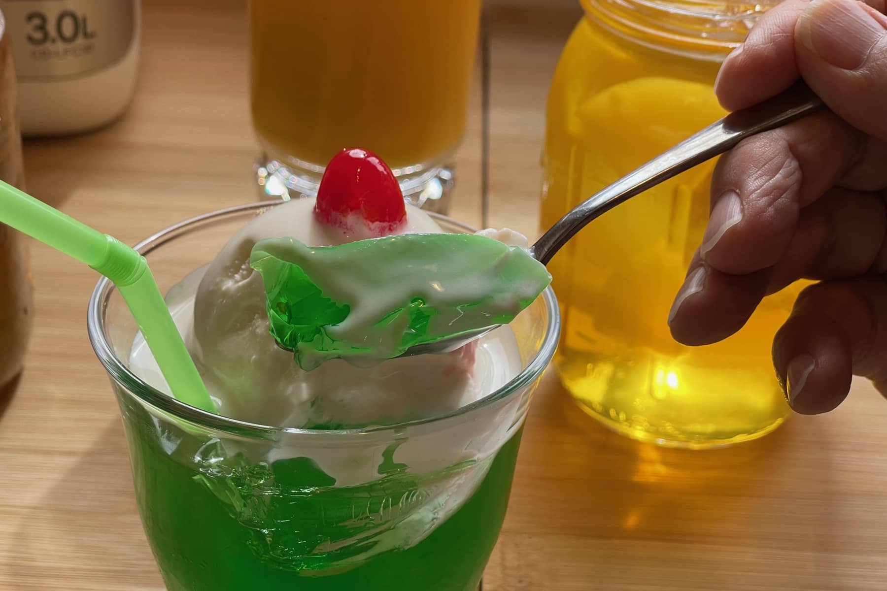 Gelatin and salt wellness routine